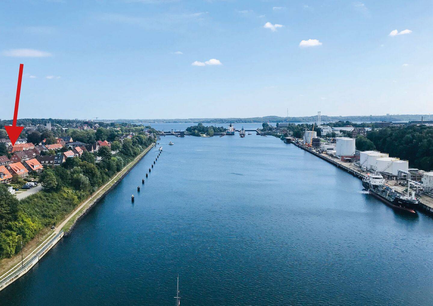 Kiel-Holtenau // ca. 100 m vom Nähe Nord-Ostsee-Kanal // Garage // Garten // Einbauküche, 24159 Kiel (Friedrichsort Holtenau Pries Schilksee Wik)