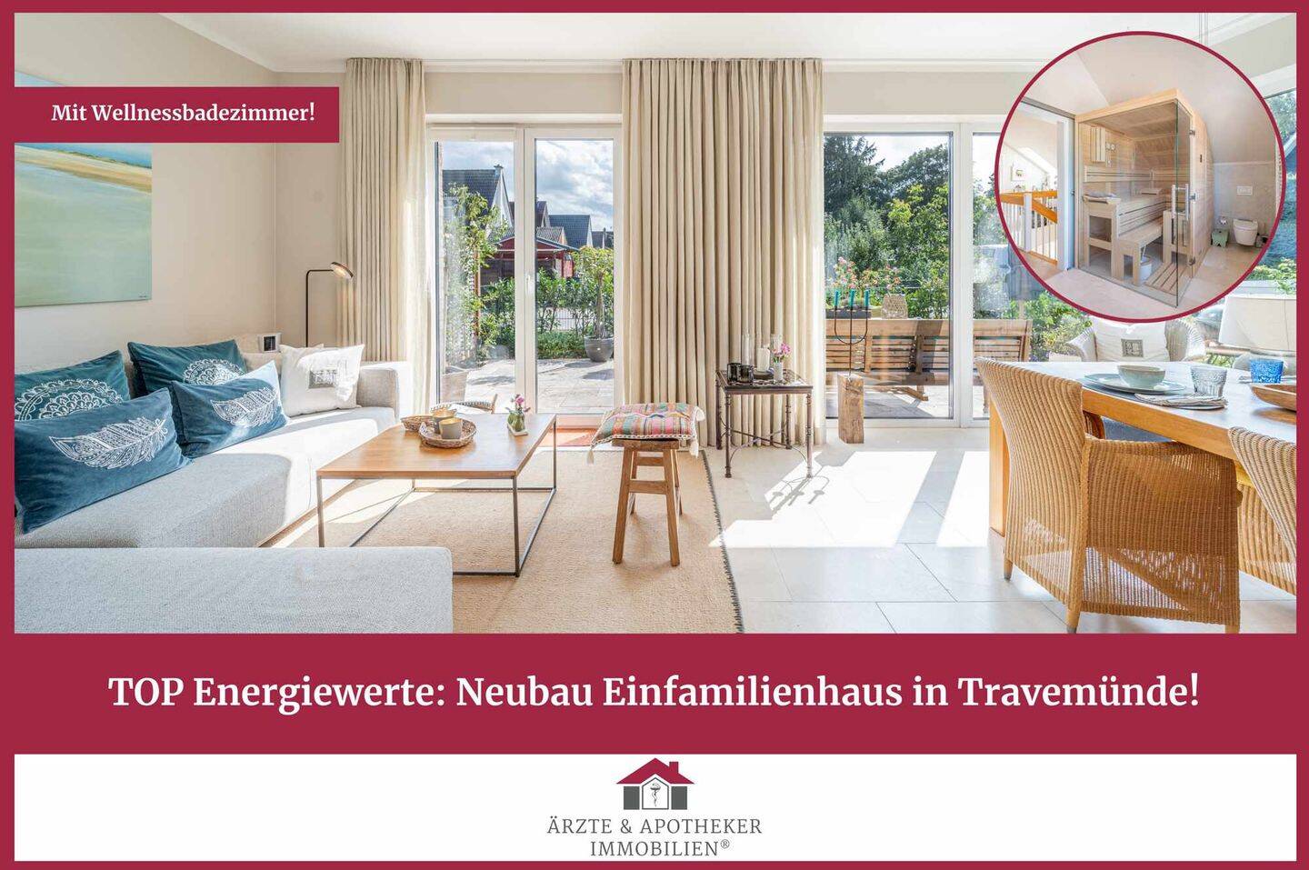 TOP Energiewerte: Neubau Einfamilienhaus in Travemünde!, 23570 Lübeck (Travemünde)