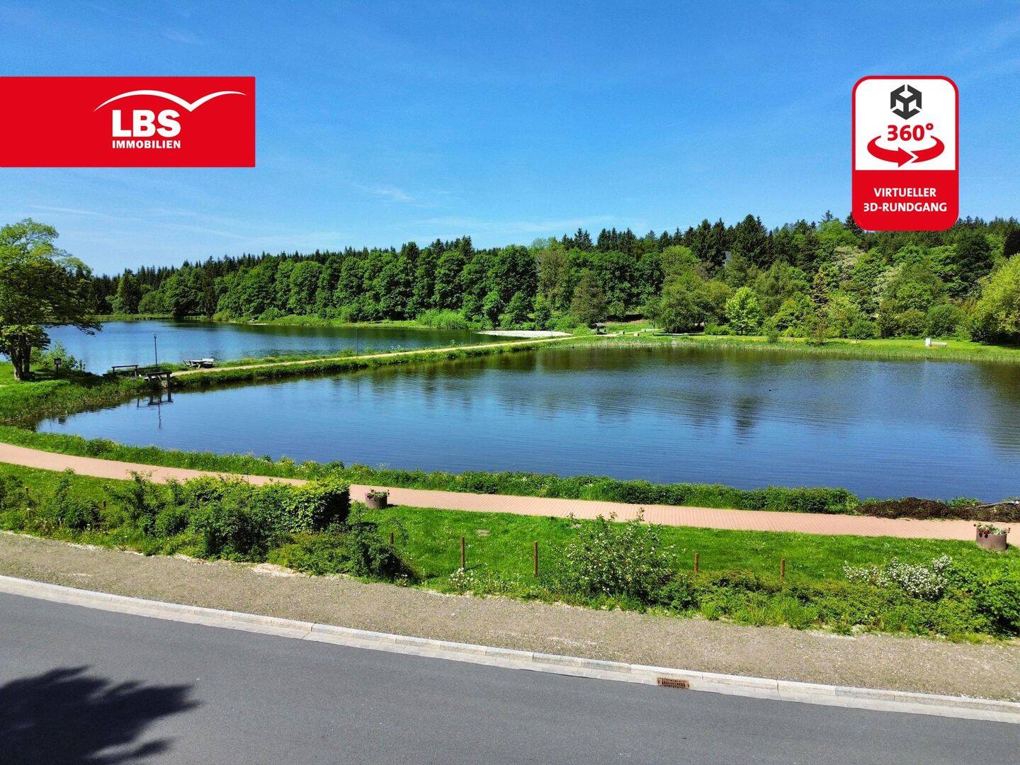 Ferienidyll im Harz mit Seeblick: modernisierte 2-Zimmer-ETW in Hahnenklee., 38644 Goslar