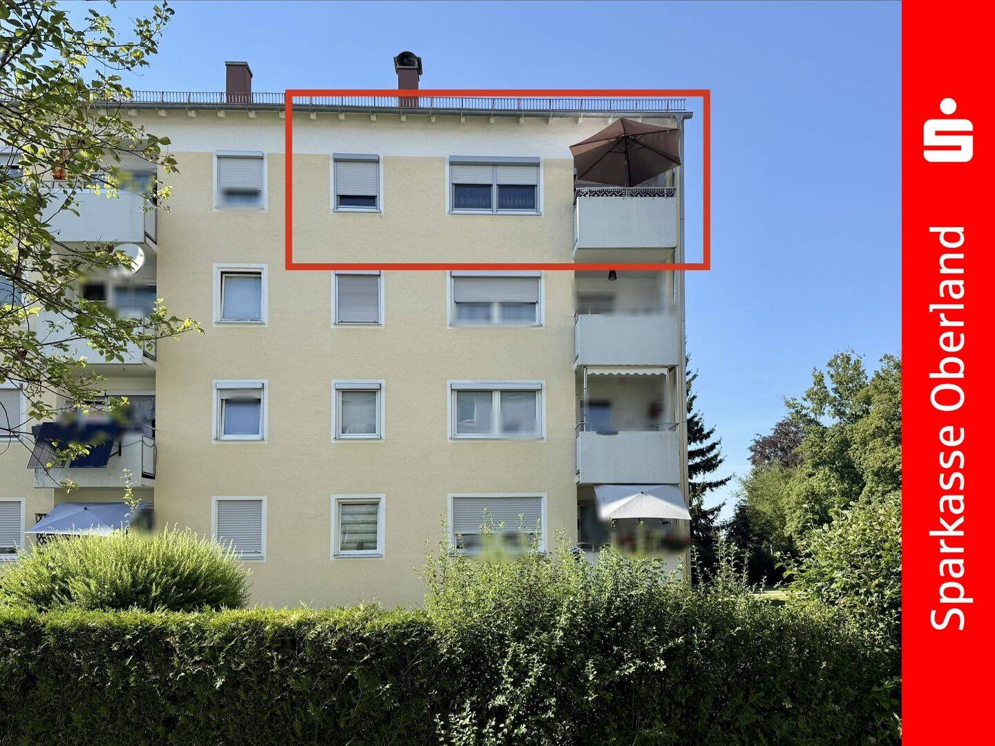 Stilvoll modernisierte 4-Zimmer-Wohnung mit sonnigem Südbalkon, 86956 Schongau