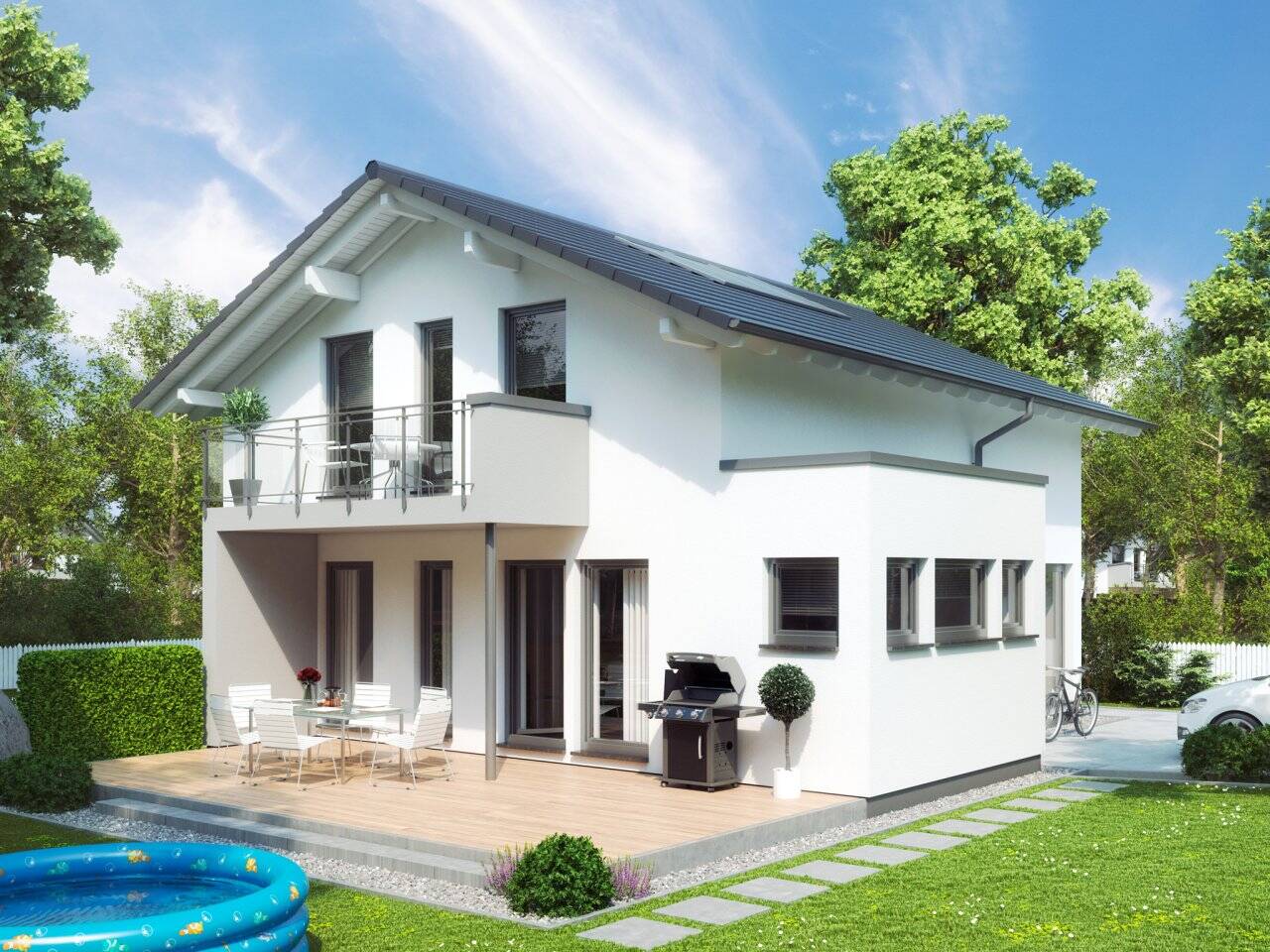 Individuell geplantes Einfamilienhaus mit 144 qm Wohnfläche., 74372 Sersheim