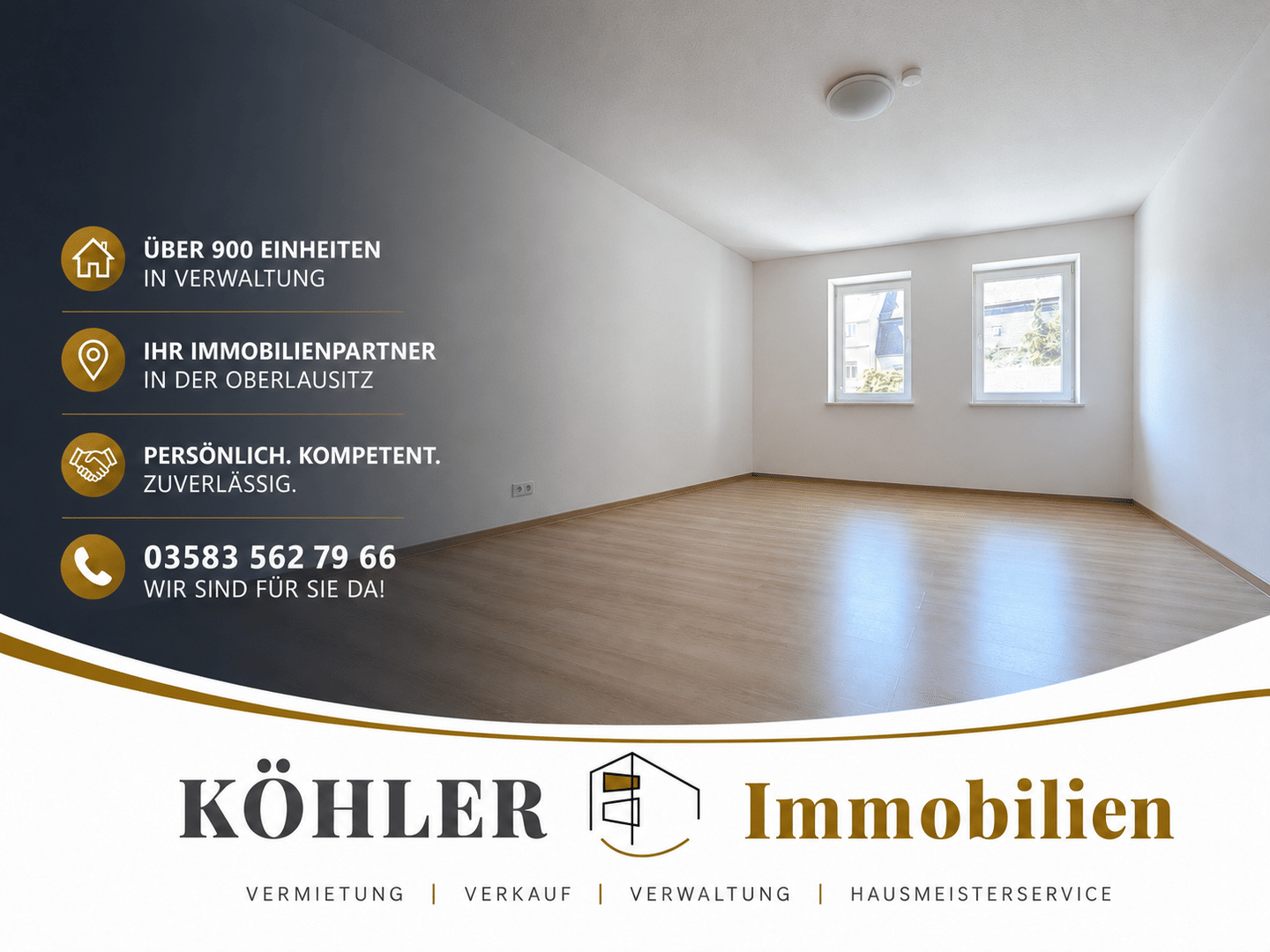 Solide 2-Zimmer-Wohnung im Zentrum von Zittau, 2763 Zittau