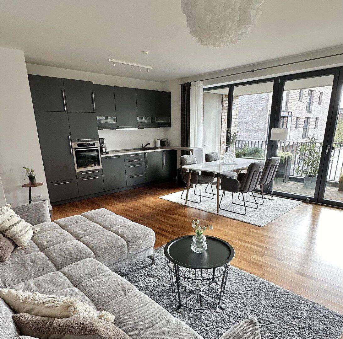 Exklusive 4-Zimmer Wohnung am Wallufer in Lübeck inkl. Tiefgaragenstellplatz zu verkaufen, 23558 Lübeck (Buntekuh Sankt Lorenz Nord Sankt Lorenz Süd)