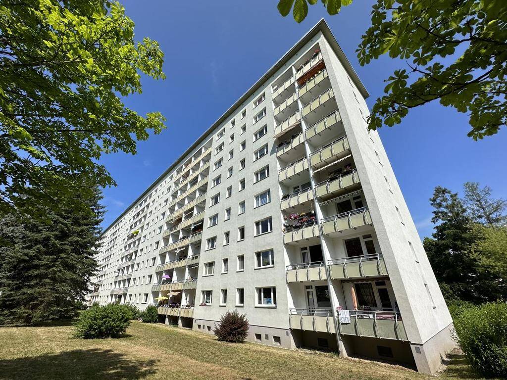 Mit Blick ins Grüne gelegene 2-Raumbalkonwohnung, 9127 Chemnitz