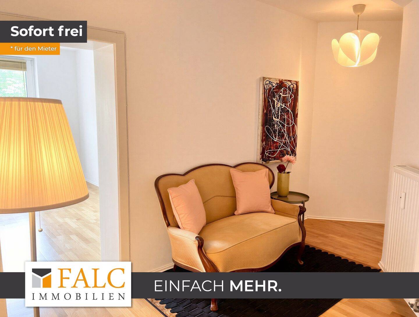 Attraktive 62 m² Wohnung in Düsseldorf – teilmöbliert und sofort bezugsbereit, 40476 Düsseldorf (Derendorf Golzheim Pempelfort)