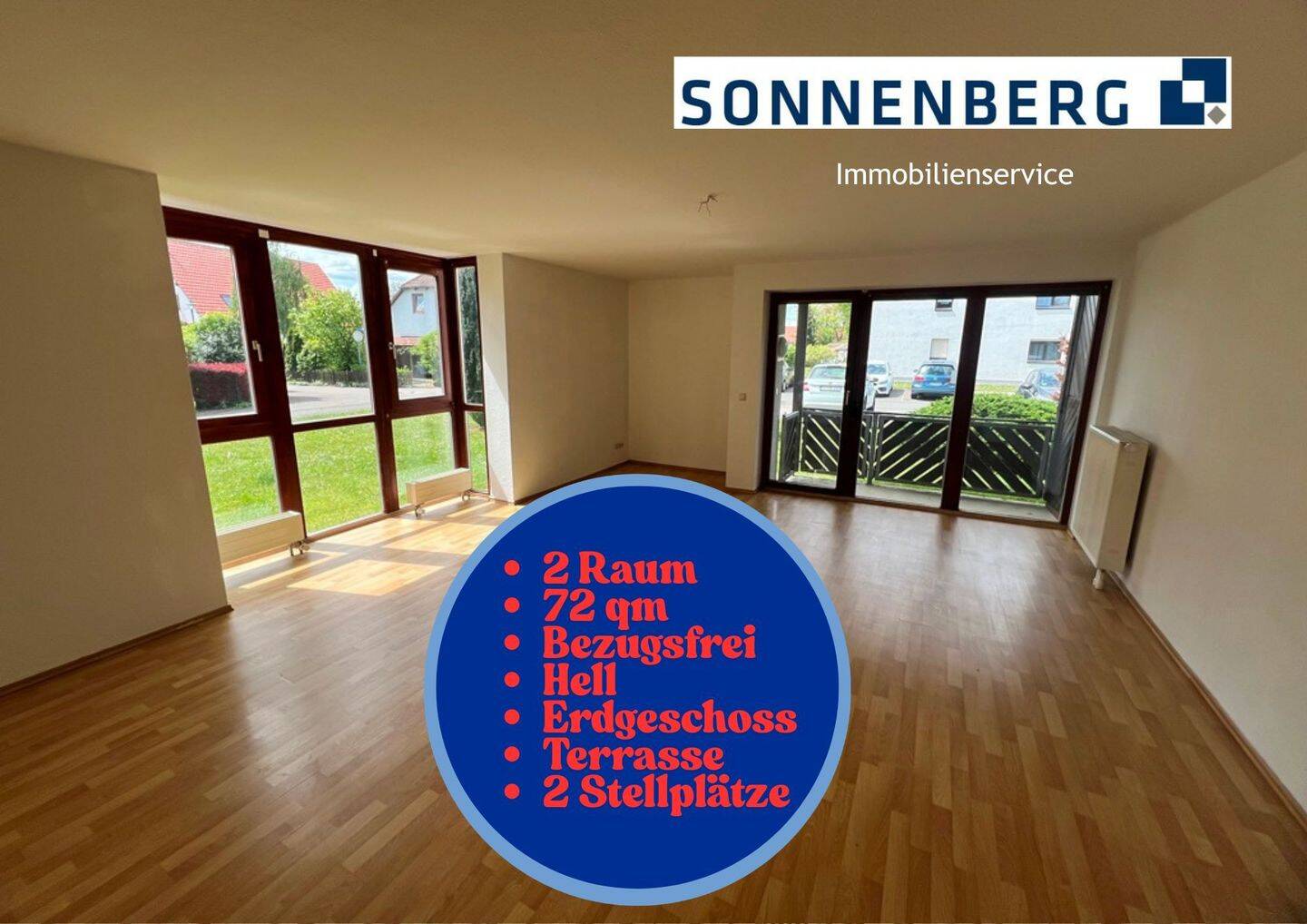 helle Terrassenwohnung mit 2 Stellplätzen in Erfurt OT Gottstedt, 99092 Erfurt