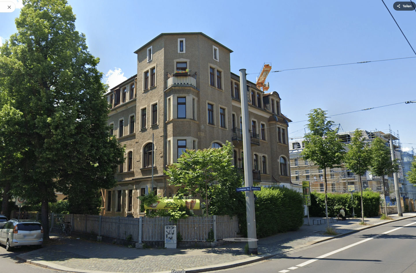 Dresden-Gruna: Super Infrastruktur + Balkon!, 1277 Dresden