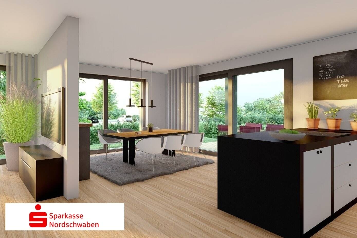 Neubau trifft Nachhaltigkeit – Exklusive Erdgeschosswohnung  in Oettingen zu verkaufen!, 86732 Oettingen i. Bay.