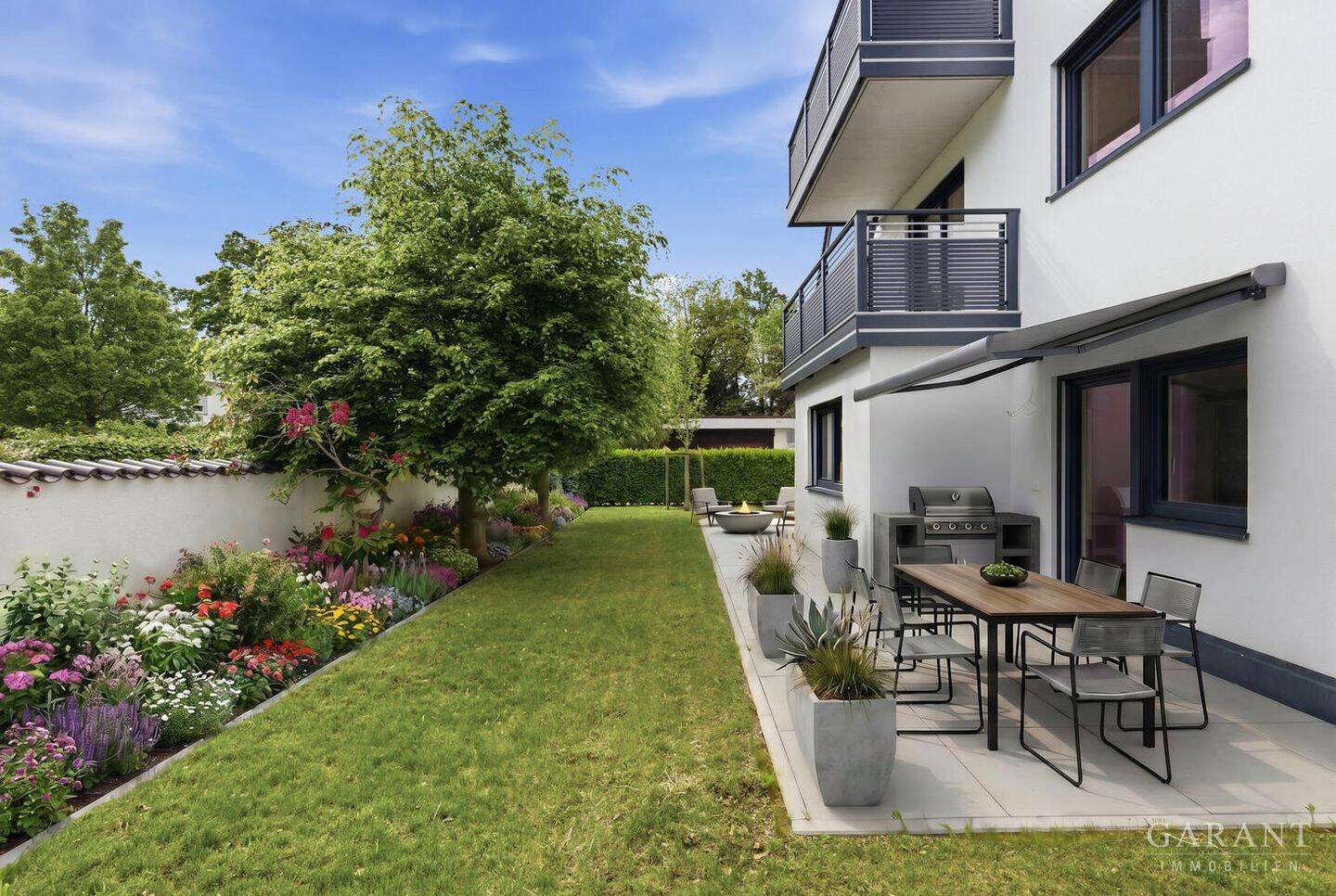 Südgarten mit Sonnenterrasse – Ihr modernes zuhause ist jetzt bezugsbereit!