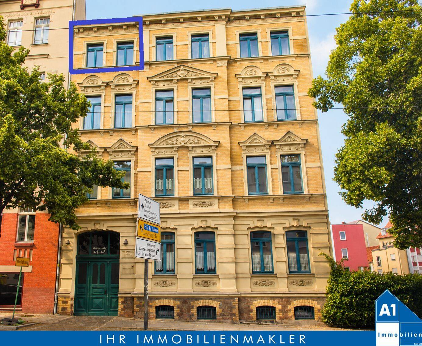 Erstbezug nach Modernisierung: Dachgeschosswohnung mit Balkon im beliebten Stadtteil Giebichenstein / Halle Saale, 6114 Halle (Saale) (Am Wasserturm Giebichenstein Innenstadt Paulusviertel Trotha)