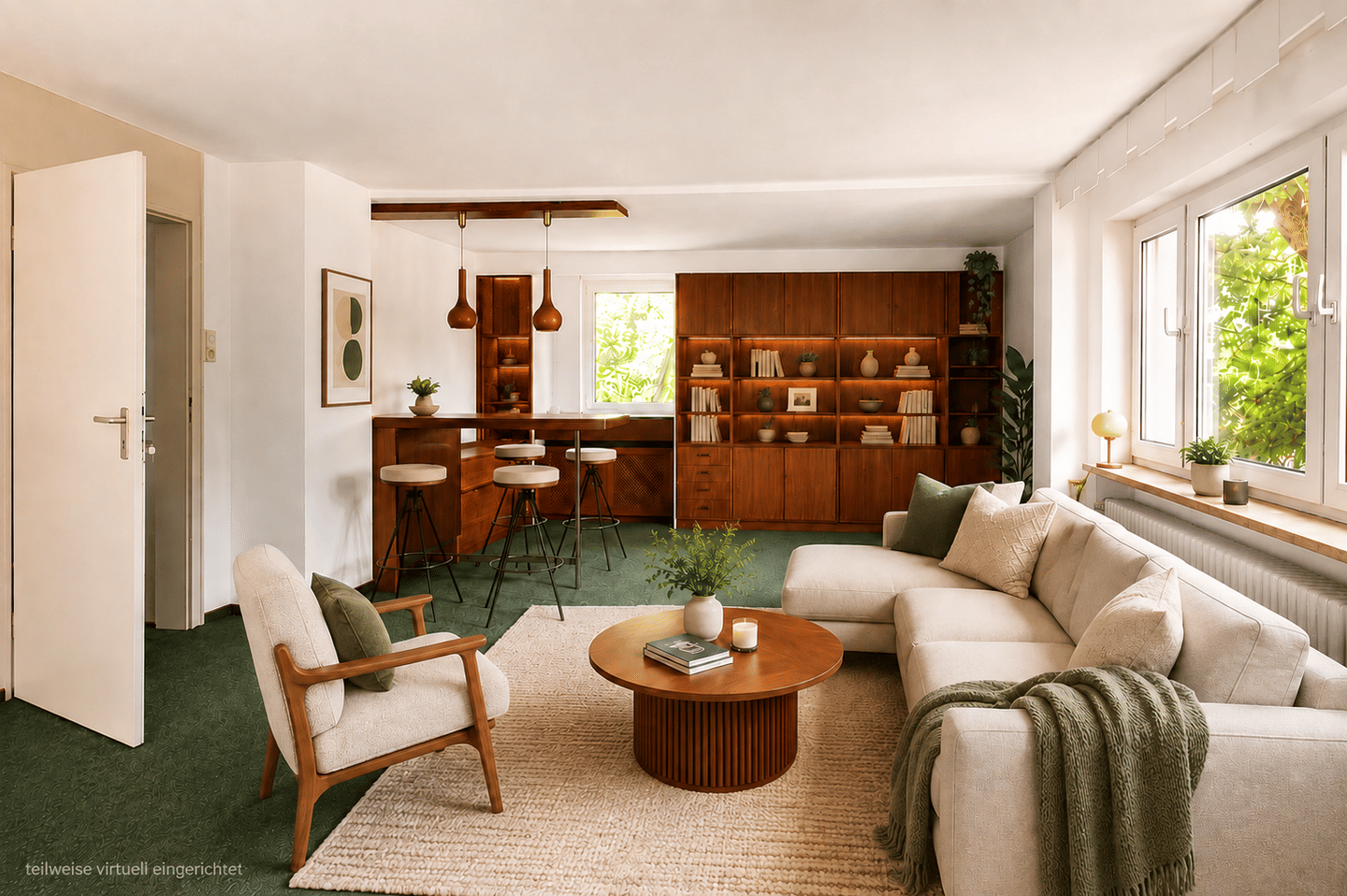 Wohnen wie im eigenen Haus – modernisierte Doppelhaushälfte mit neuer Einbauküche, großer Sonnenterrasse und Garten, 91058 Erlangen (Bruck Eltersdorf Erlangen-Süd Sebaldussiedlung Tennenlohe)