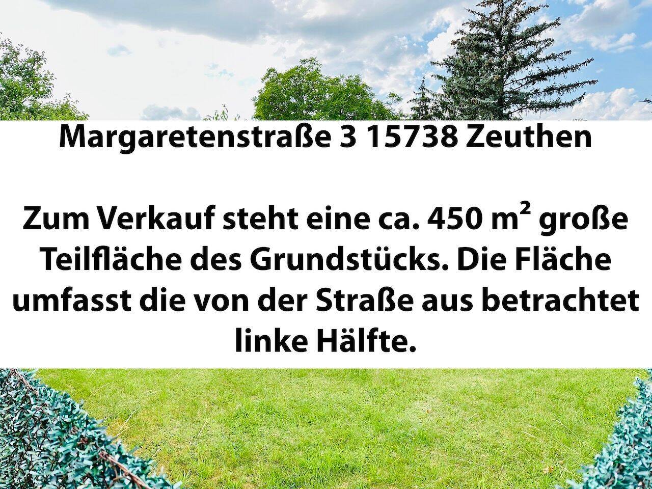 Zeuthen am See! ca. 450 qm Grundstück in unmittelbarer Seenähe, 15738 Zeuthen