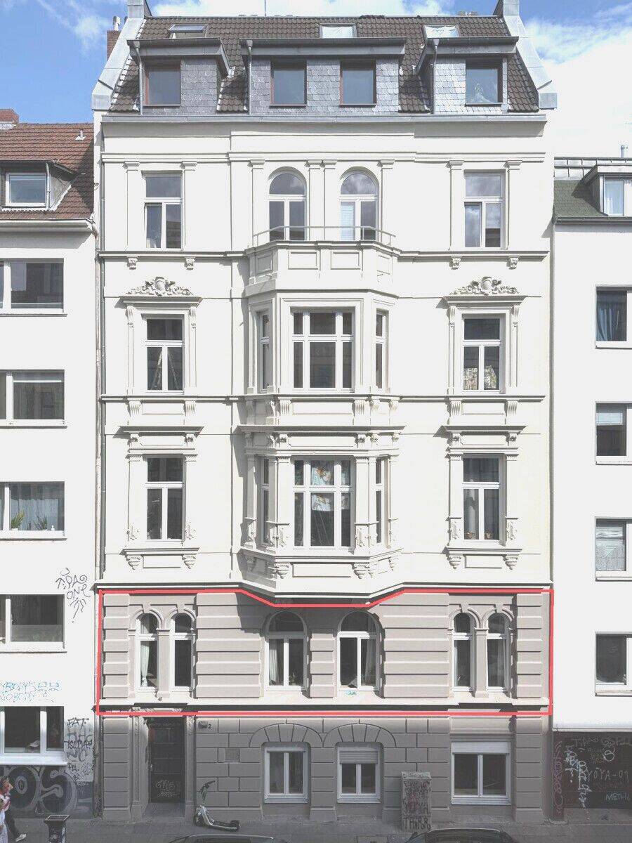 Köln Belgisches Viertel: Sanierte Altbauwohnung im 1. Obergeschoss, 50672 Köln (Innenstadt-Nord Altstadt-Nord Neustadt-Nord)