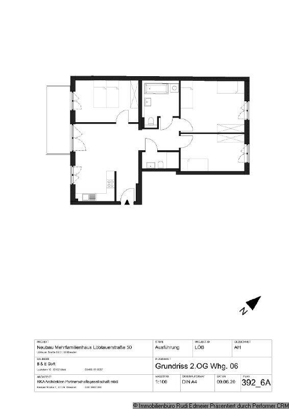 4 Zimmer Sozialwohnung für Mieter mit Wohnberechtigungsschein gMW, 1159 Dresden