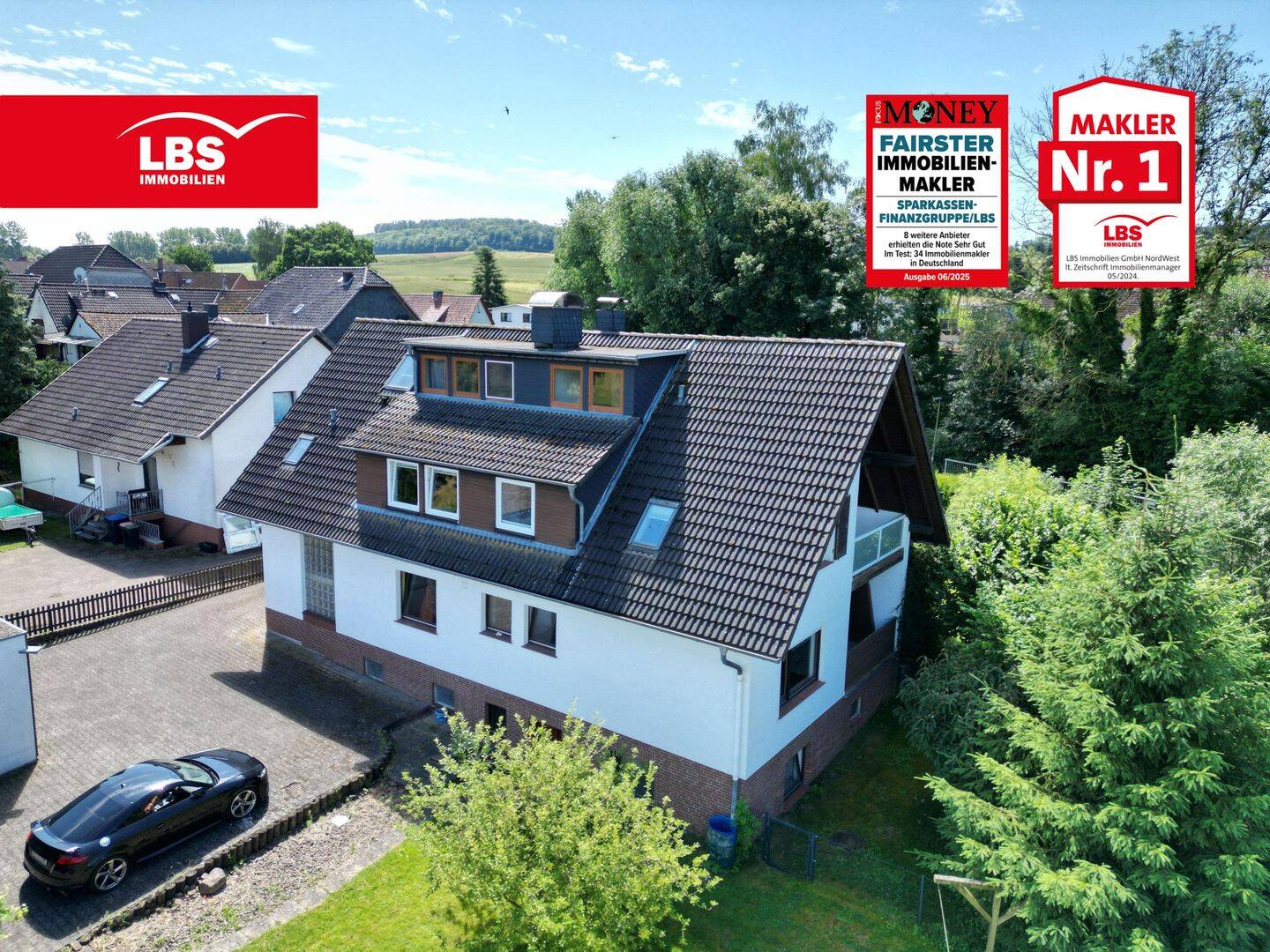 Großzügiges Zweifamilienhaus mit traumhaftem Süntelblick und großem Grundstück…, 31840 Hessisch Oldendorf