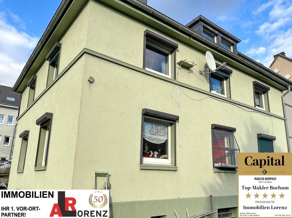 LORENZ-Angebot in Hordel: Generationenhaus. Mit 2- o. 3-Wohnungen. Wird komplett frei. 987 m² Grd, 44793 Bochum (Hamme Hordel Innenstadt Weitmar Wiemelhausen)