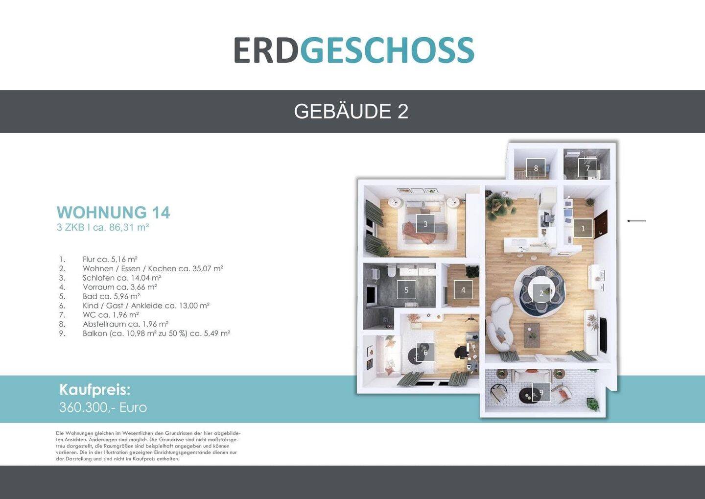 **** DUO Saarbrücken-Güdingen **** Energieeffiziente und bezugsfertige Neubau-Eigentumswohungen, 66119 Saarbrücken