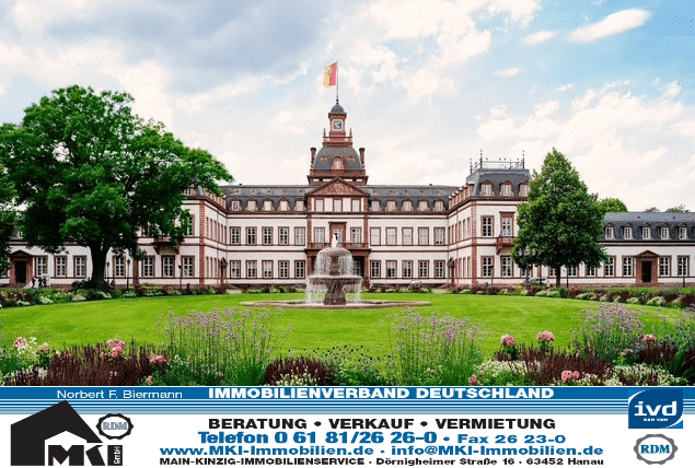 Gut geschnittene und helle 3-Zimmerwohnung in ruhigem Wohnhaus, 63457 Hanau