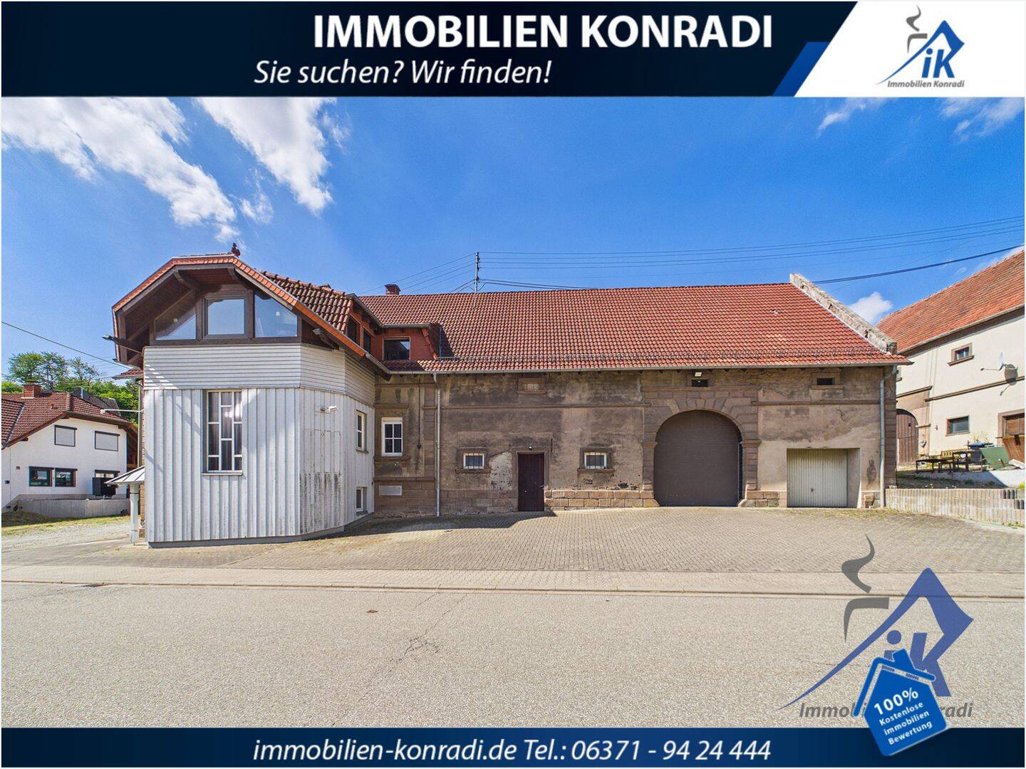 IK | Langenbach: Wohn- und Geschäftshaus mit Lager- und Büroflächen, 66909 Langenbach