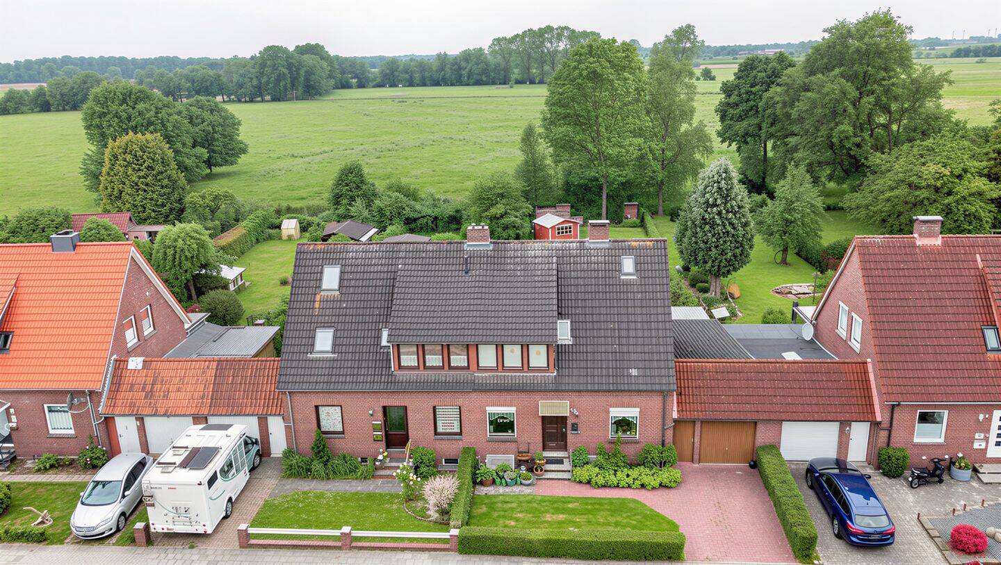 Ohne Käuferprovision | Doppelhaushälfte in Sackgassenlage mit Feldblick in Jever, 26441 Jever