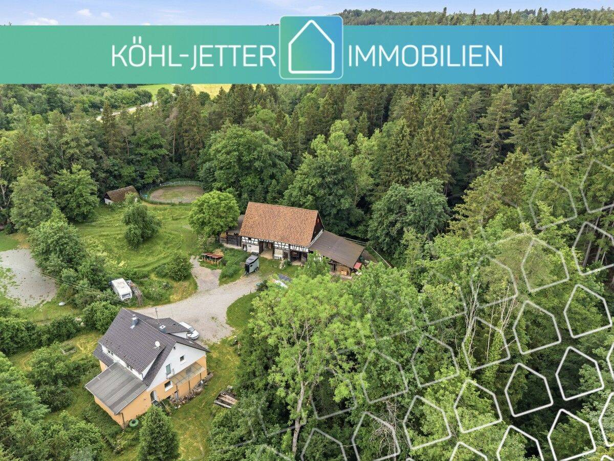 Naturnahes Anwesen mit großem Grundstück, Scheune und Pferdekoppel!, 72336 Balingen