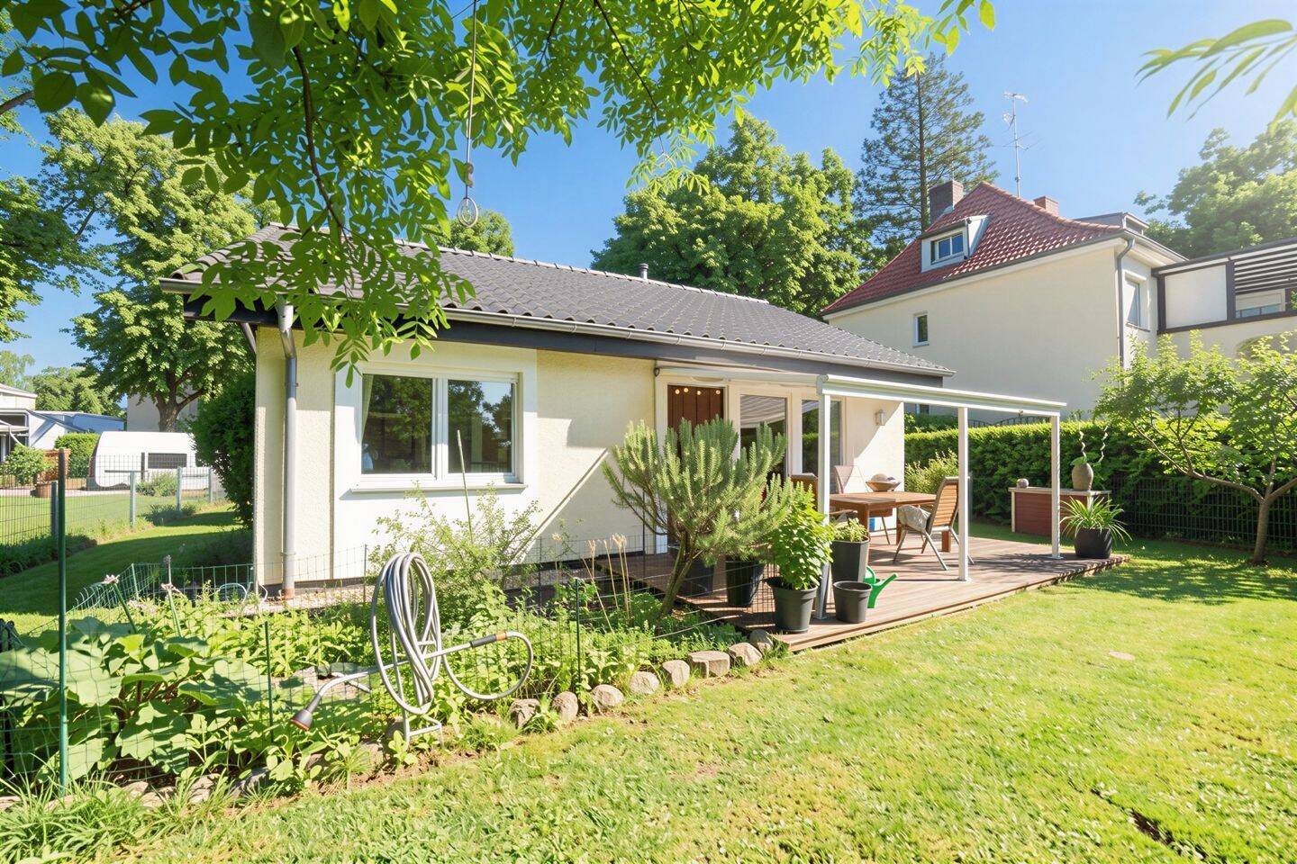 Ebenerdig wohnen mit Stil – gepflegtes Einfamilienhaus mit Terrasse in Lichtenrade Provisionsfrei!, 12305 Berlin (Tempelhof-Schöneberg Buckow Lichtenrade)