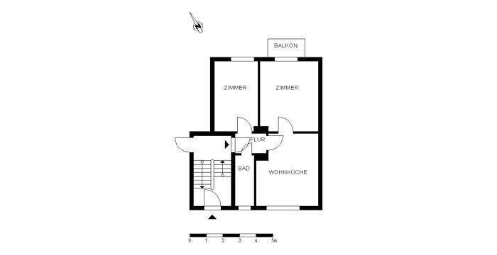 Hier macht wohnen Spaß: günstige 3-Zimmer-Wohnung, 28779 Bremen (Blumenthal Lüssum-Bockhorn)