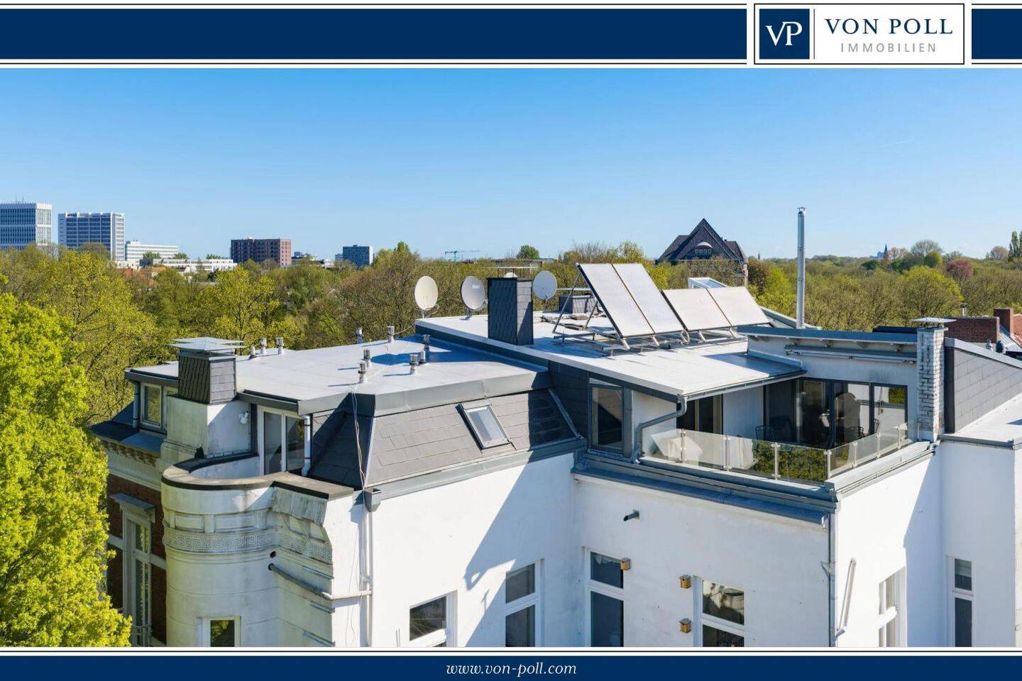 Exklusives Penthouse mit sonniger Dachterrasse in Uhlenhorst!, 22087 Hamburg (Mitte Hamm Hohenfelde Uhlenhorst)