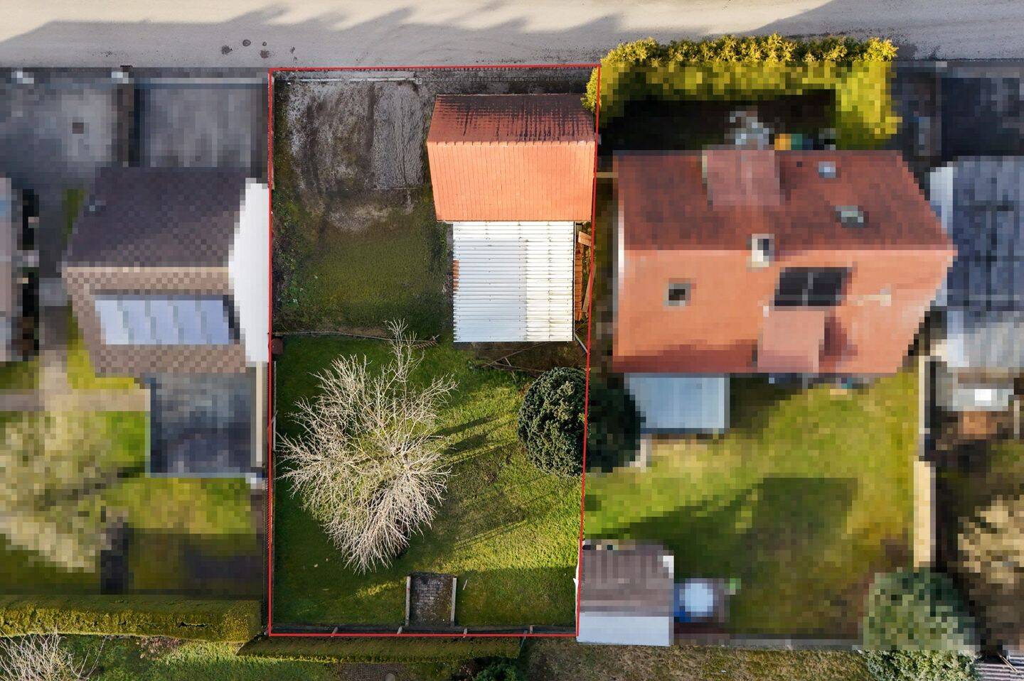 AIGNER – Grundstück mit Vorbescheid für ein DHH in der St. Anton Siedlung, 86165 Augsburg (Lechhausen)