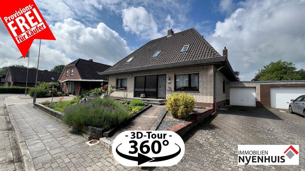 geräumiger Bungalow zur Vermietung ** mit Einbauküche ** Garage ** kurzfristig verfügbar **, 49762 Fresenburg
