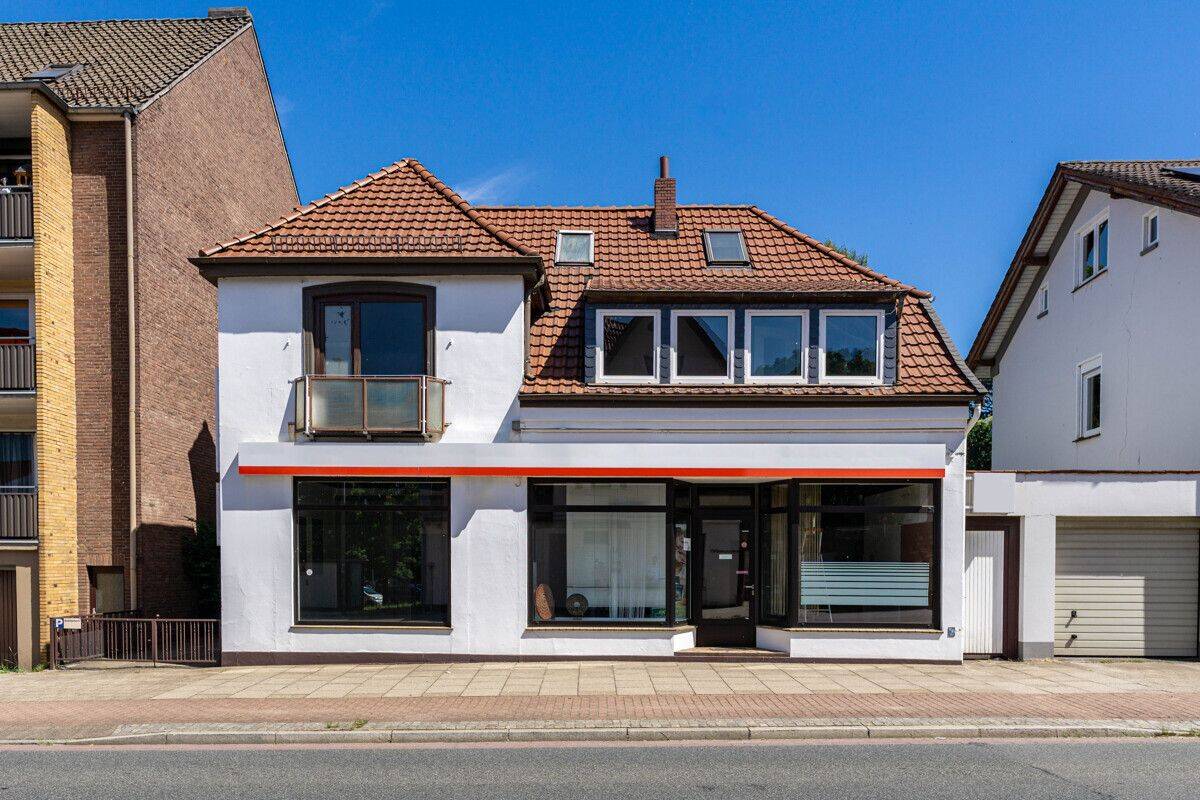PURNHAGEN-IMMOBILIEN –  Wohn- u. Geschäftshaus mit Sanierungsbedarf in zentraler Lage von Burgdamm!, 28719 Bremen (Blockland Burg-Grambke Burgdamm Werderland)