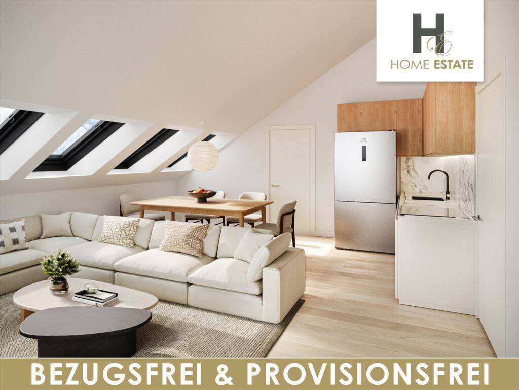 Bezugsfreie Dachgeschosswohnung mit großer Terrasse & Provisionsfrei, 14513 Teltow