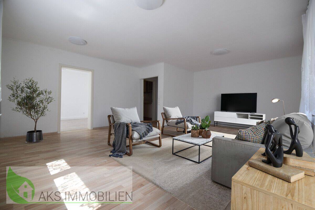Attraktive 3-Zimmer-Erdgeschosswohnung mit sonniger Terrasse, Garten und Garage in Büchenbronn, 75180 Pforzheim (Büchenbronn Dillweißenstein Sonnenberg Sonnenhof)