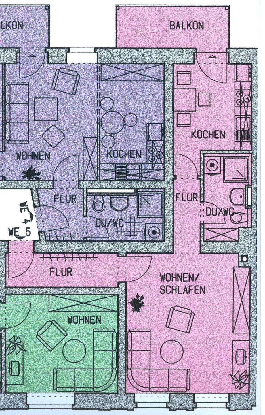 Frei ab 1.10.26 – EBK inklusive – 1. OG mit Balkon + Uni-nah !, 9126 Chemnitz (Altchemnitz Bernsdorf Gablenz Lutherviertel Sonnenberg)