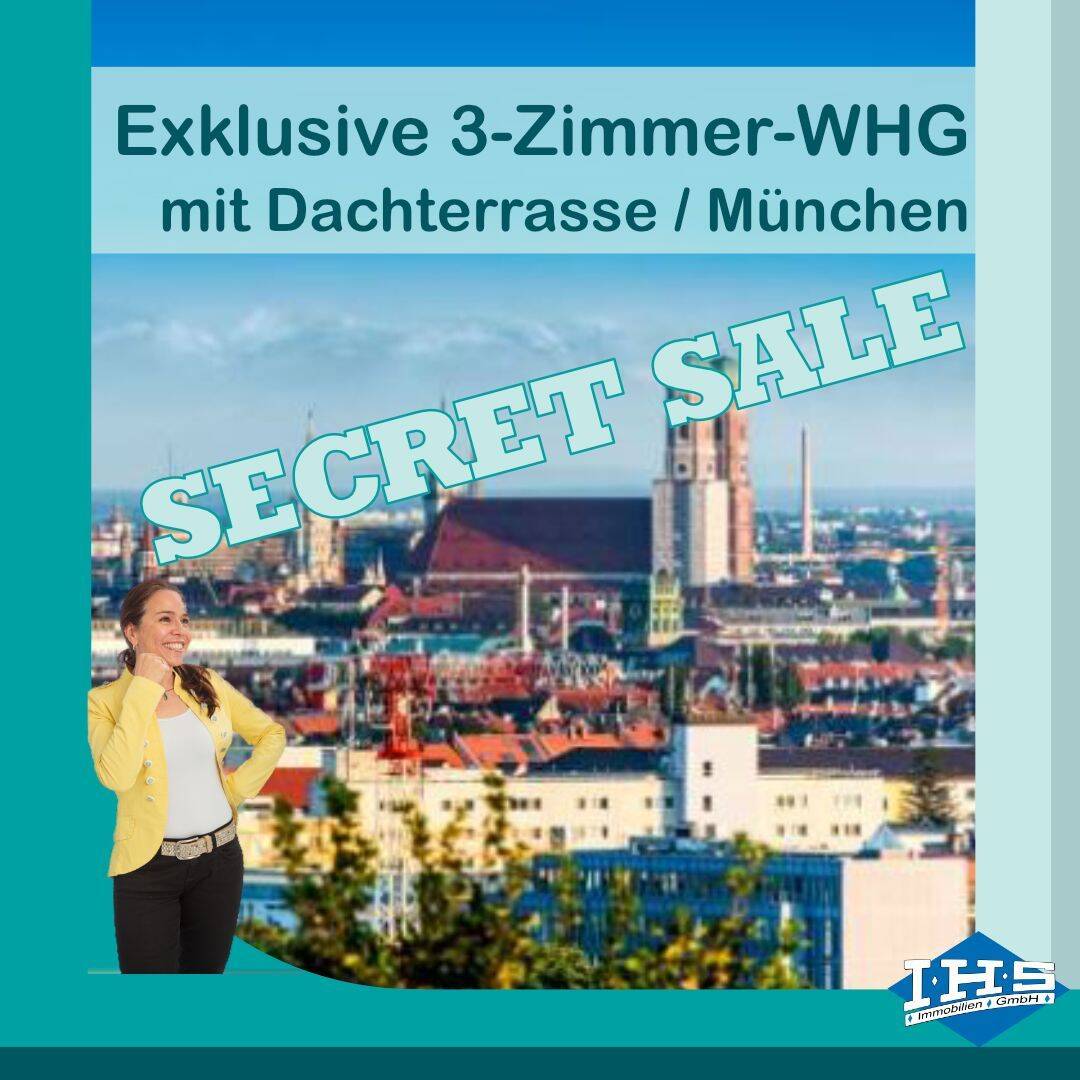Exklusive 3-Zimmer-Wohnung mit geschützter Terrasse in 81539 München, 81539 München (Obergiesing Ramersdorf-Perlach Untergiesing-Harlaching)