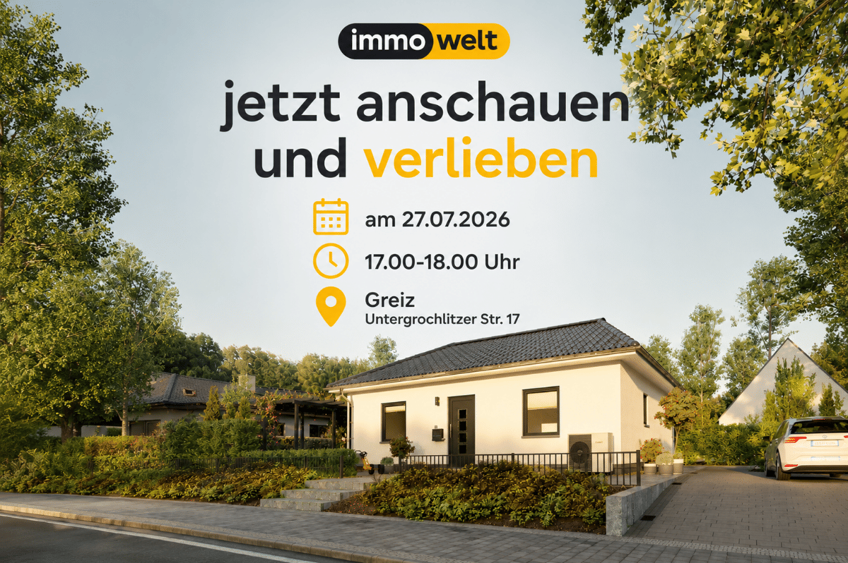 Kompakt und gemütlich – Ihr Bungalow in Greiz- Untergrochlitz, 7973 Greiz