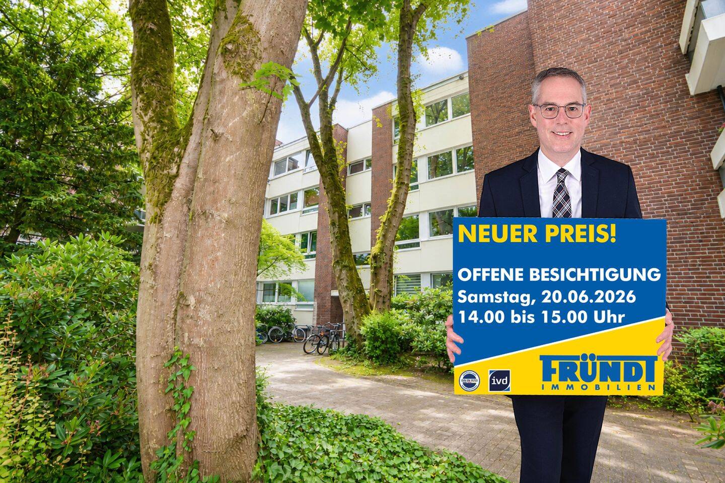 Der Preis ist heiß … und die Wohnung zwischen AEZ und Alsterlauf hat jede Menge zu bieten!, 22395 Hamburg (Wandsbek Bergstedt Poppenbüttel Sasel Wohldorf-Ohlstedt)