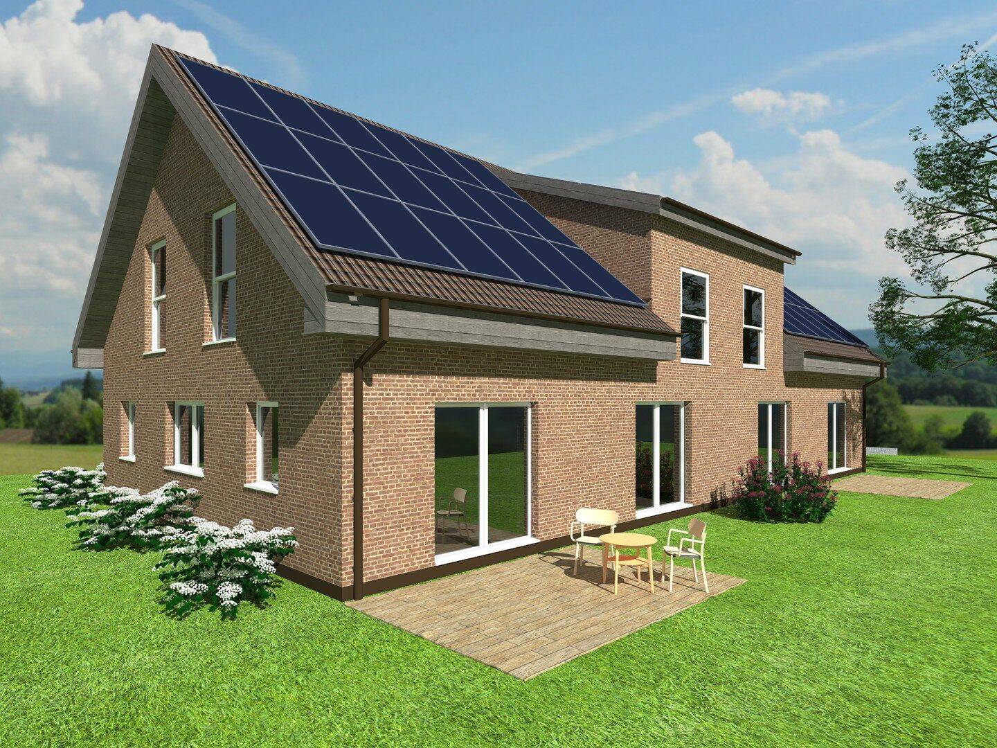 Moderne Neubau-DHH – ERSTBEZUG – Neubaugebiet von Tespe, 21395 Tespe
