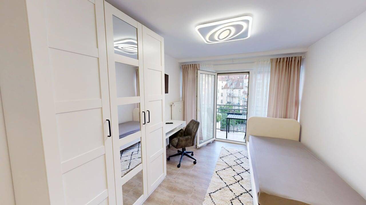 Zentral gelegene 1 Zimmer Wohnung in Nürnberg – Ohne Maklergebühren, 90478 Nürnberg (Dutzendteich Gleißhammer Glockenhof Sankt Peter Zerzabelshof)