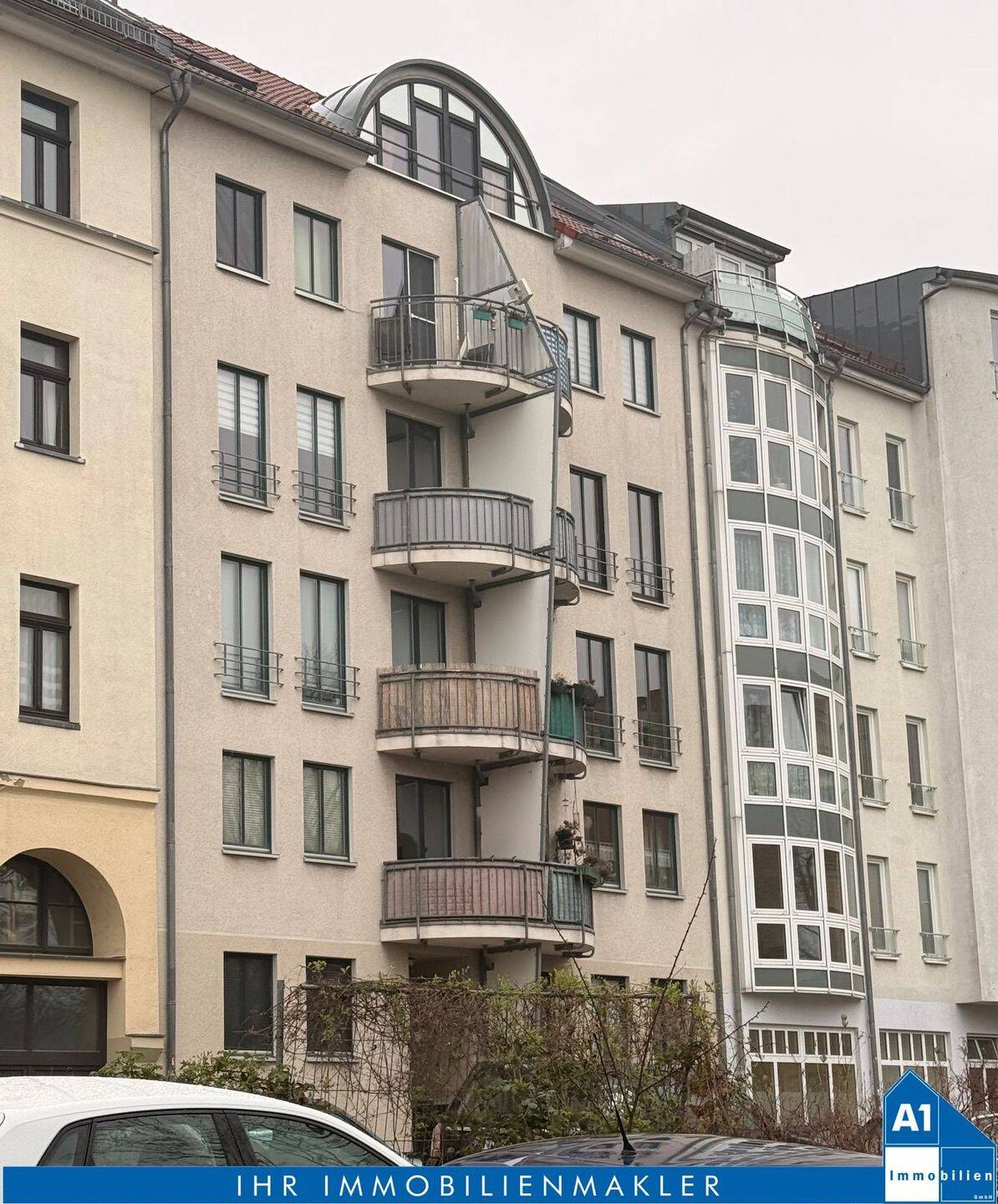 Charlottenviertel -Vermietete 3-Zimmer-Wohnung im 2. Obergeschoss mit Einbauküche in Halle (Saale), 6108 Halle (Saale) (Altstadt Giebichenstein Innenstadt Paulusviertel Saaleaue)