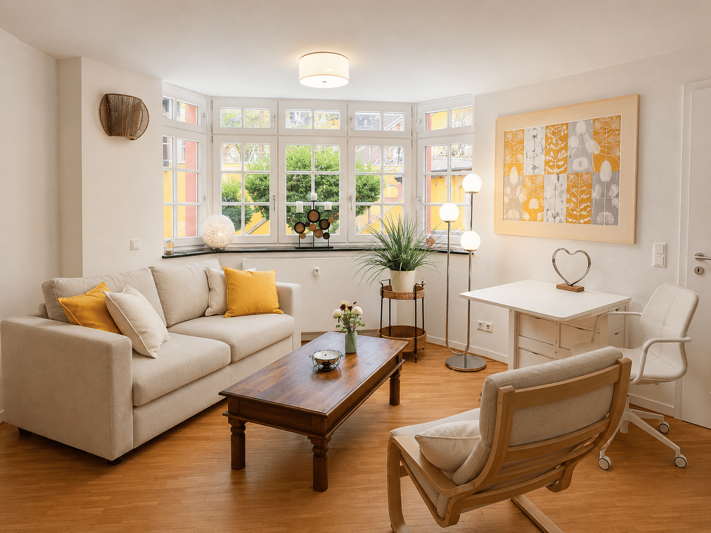 Wohnen mit Charakter – Möblierte Altbauwohnung in Oberkassel, 40545 Düsseldorf (Oberkassel)