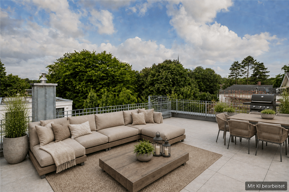 Penthouse über den Dächern von Blankeneses – zwei Dachterrassen in exklusiver Zentrumslage, 22587 Hamburg (Altona)