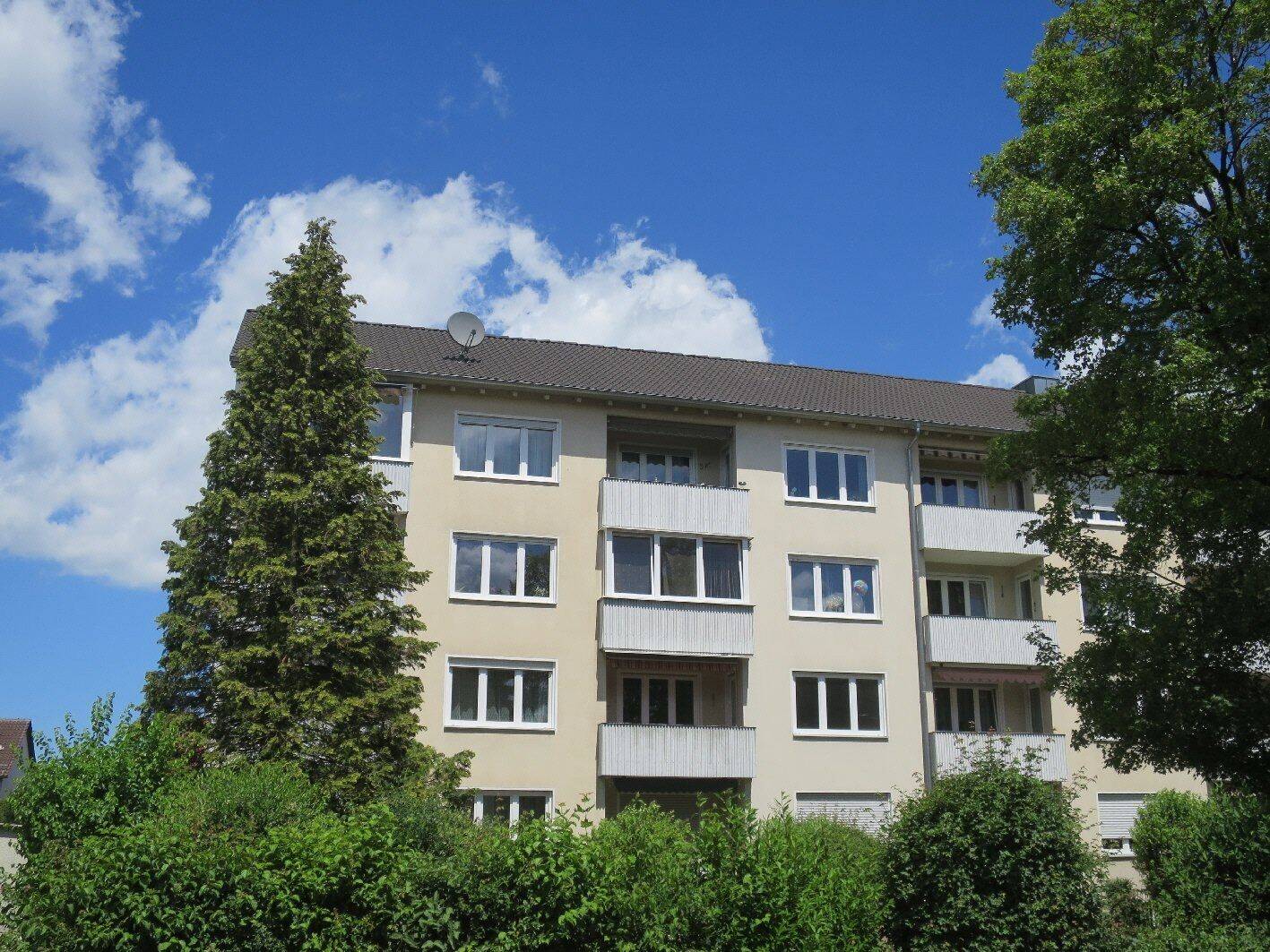 Interessant für Selbstbezug: 3-ZKB ETW mit Balkon in Gersthofen, 86368 Gersthofen