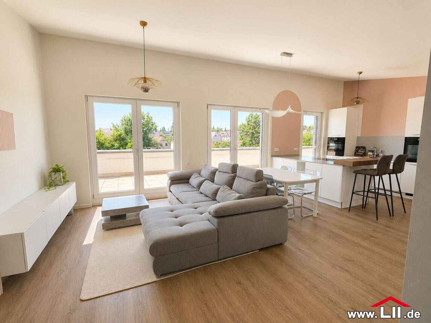 Modernes Penthouse mit zwei Dachterrassen in Offenbach-Bieber, 63073 Offenbach am Main (Bieber)