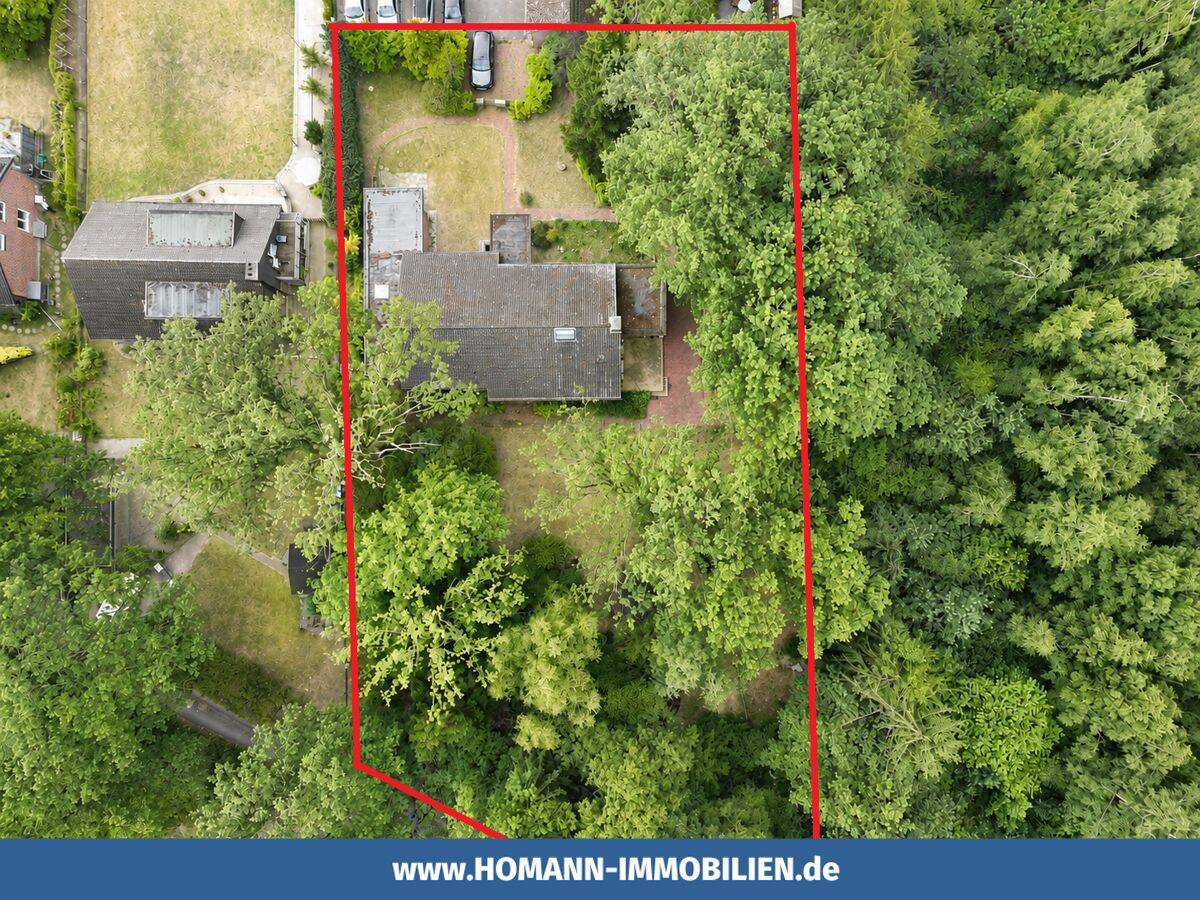 Seltene Gelegenheit: 3.111 m² Wald-Anwesen mit Bungalow oder Entwicklungspotenzial für Neubau, 48291 Telgte