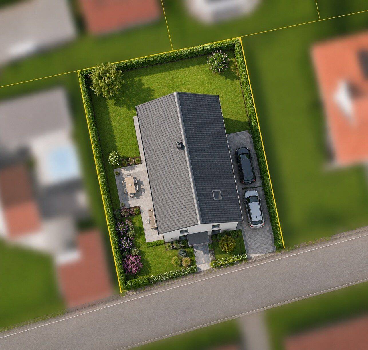Sonniges Traumgrundstück inkl. Traumhaus in Sackgassenlage – Bauen mit massa haus, 72636 Frickenhausen