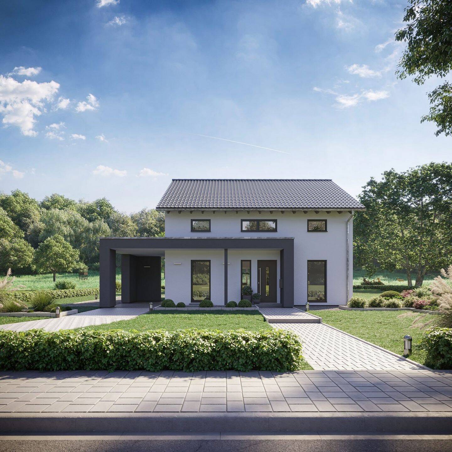 Nachhaltig wohnen mit massa haus – Effizienzhaus mit zukunftssicherer Technik, 53578 Windhagen