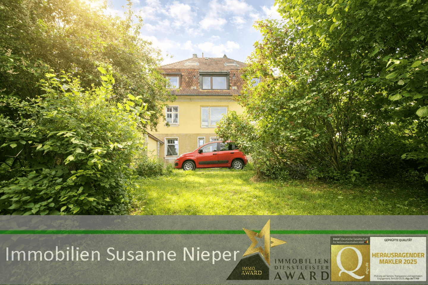 Freistehendes 3-Familienhaus mit zwei beziehbaren Wohneinheiten auf 1.734 m² Grundstück, 42659 Solingen (Burg Höhscheid Solingen-Mitte)