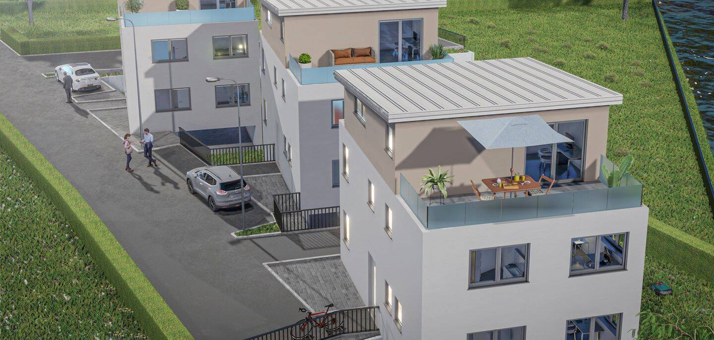 NEUBAU: 3 Zimmer Maisonette-Wohnung in Bad Wurzach, Top-Lage, 88410 Bad Wurzach