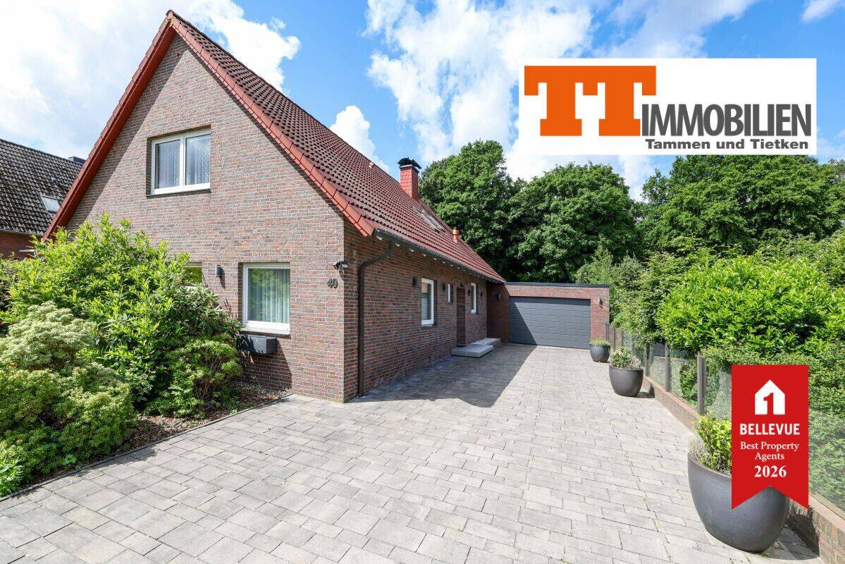 TT: Zeitlose Eleganz auf höchstem Niveau – Traumhaus im Villenviertel!, 26384 Wilhelmshaven (Heppens Heppenser Groden Innenhafen Innenstadt Neuende)
